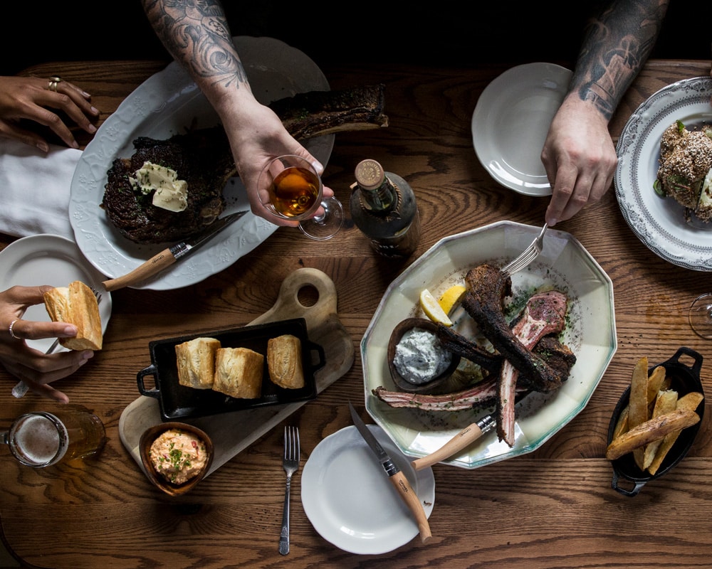 BEAUTIFUL FOODS, SIMPLY GRILLED + FUNKY WINES