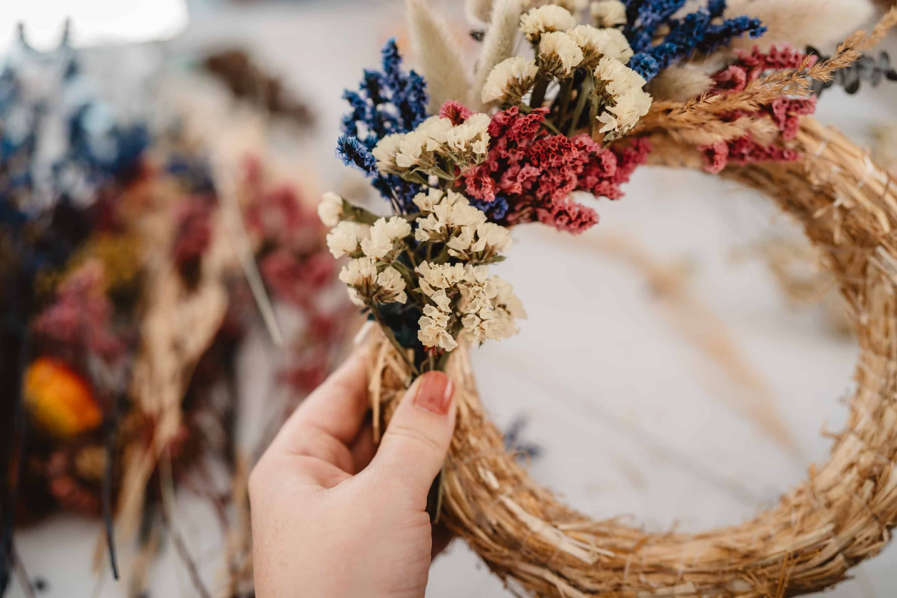 Image for Autumn Wreath Building with a Cocktail