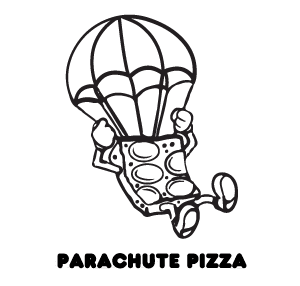 Parachute Pizza logo