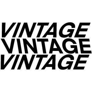 VINTAGE VINTAGE VINTAGE logo