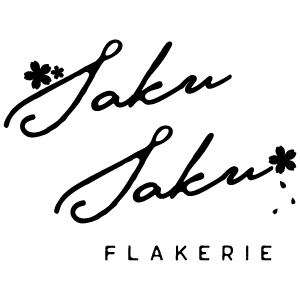 Saku Saku Flakerie logo